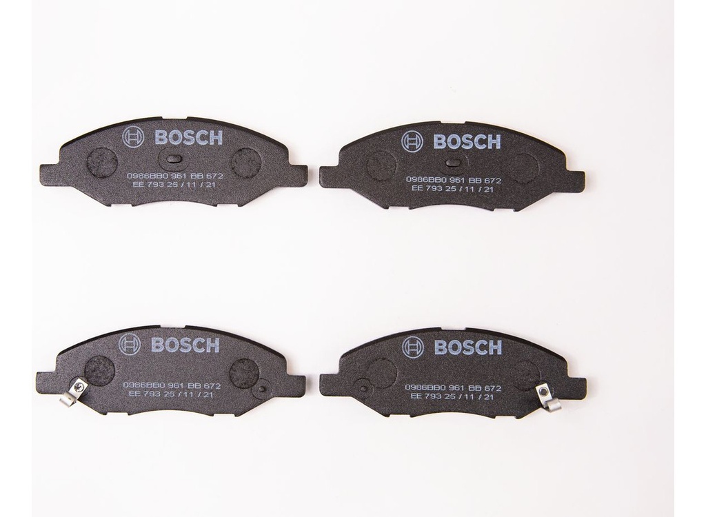 Pastillas De De Freno Bosch 0986bb0961 Nissan Tiida 2012