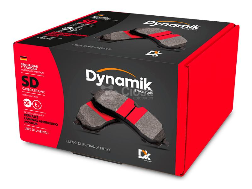 Pastillas De Freno Dynamik 9237d2007 Suzuki Swift