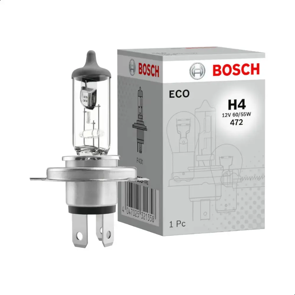 [1987302803] Bombillo Halogeno Bosch H4 60/55w