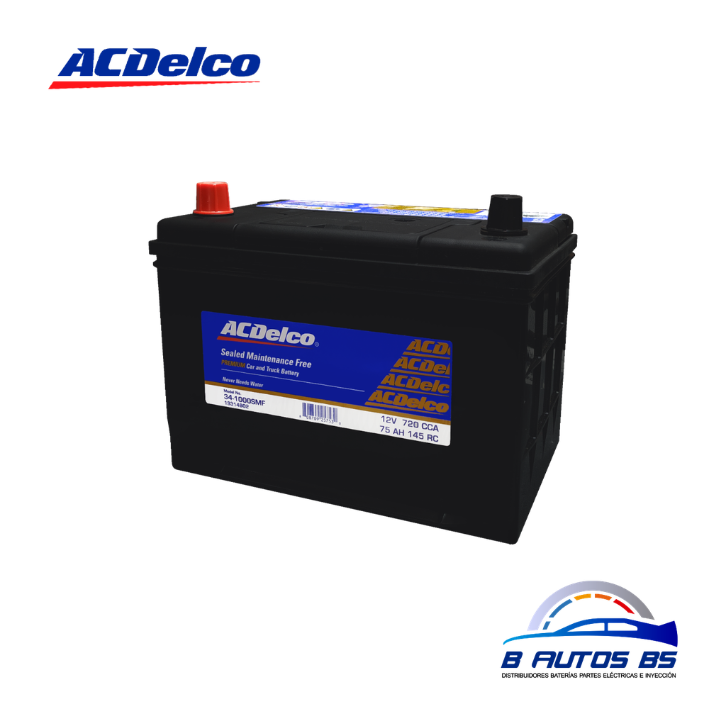 [19314803] BATERIA AC-DELCO 34-1000 SMF DORADA 