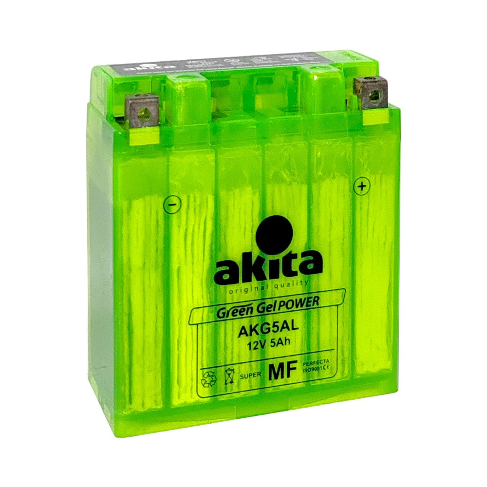 [AKG5AL (15598)] BATERIA DE MOTO AKITA GREEN