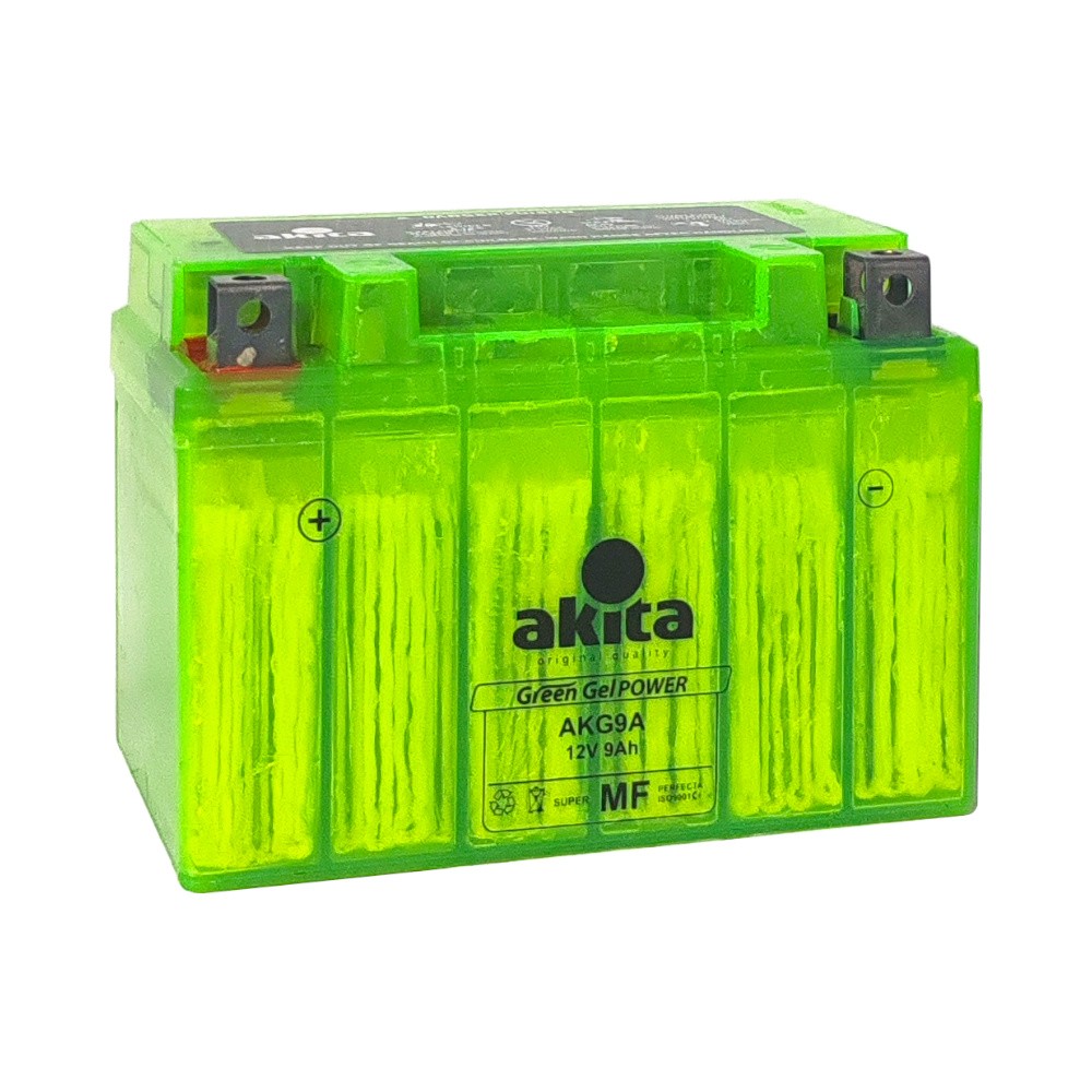 [AKG9A (15604)] BATERIA DE MOTO AKITA GREEN