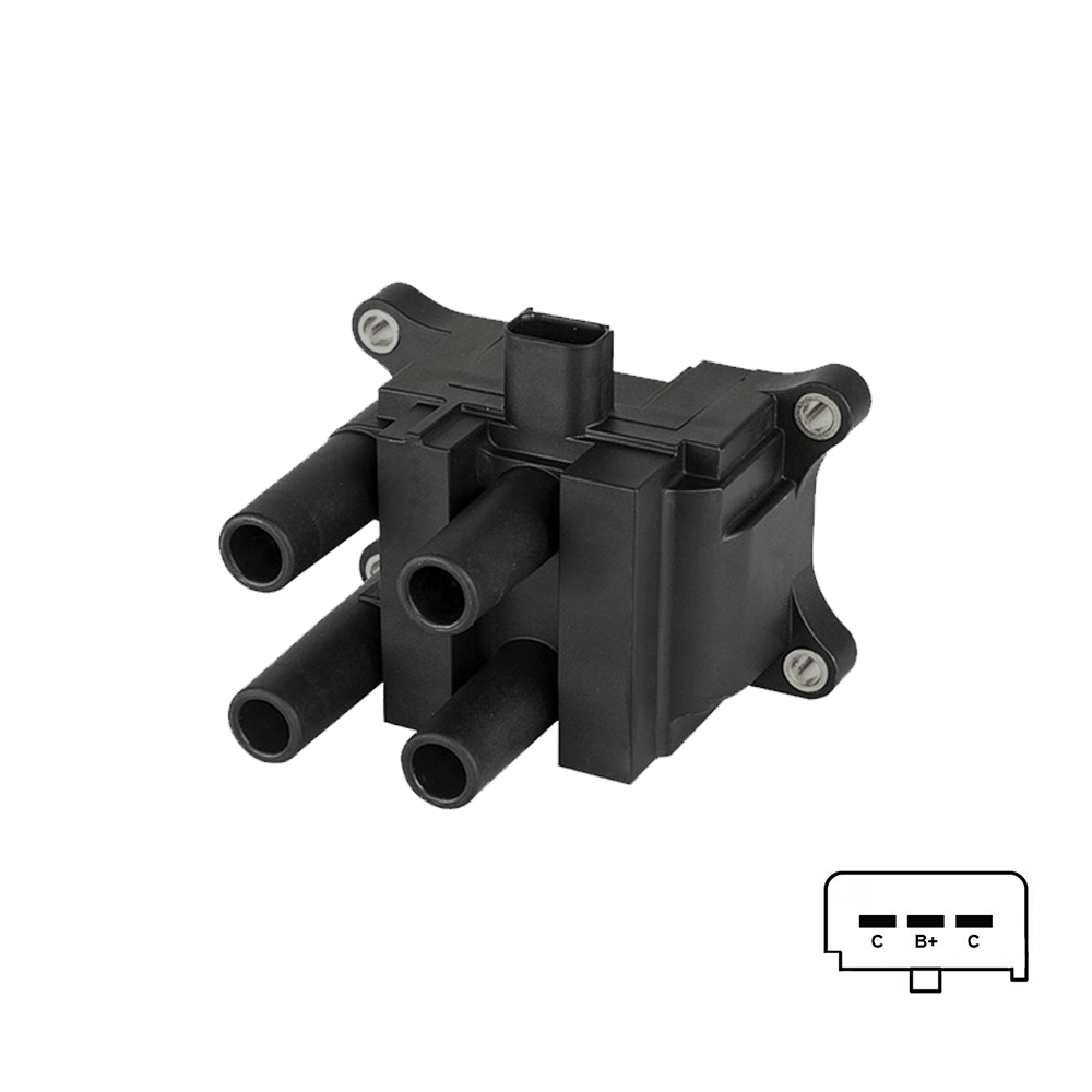 BOBINA DE ENCENDIDO GAUSS GC4031 FORD, MAZDA REF. GC4031