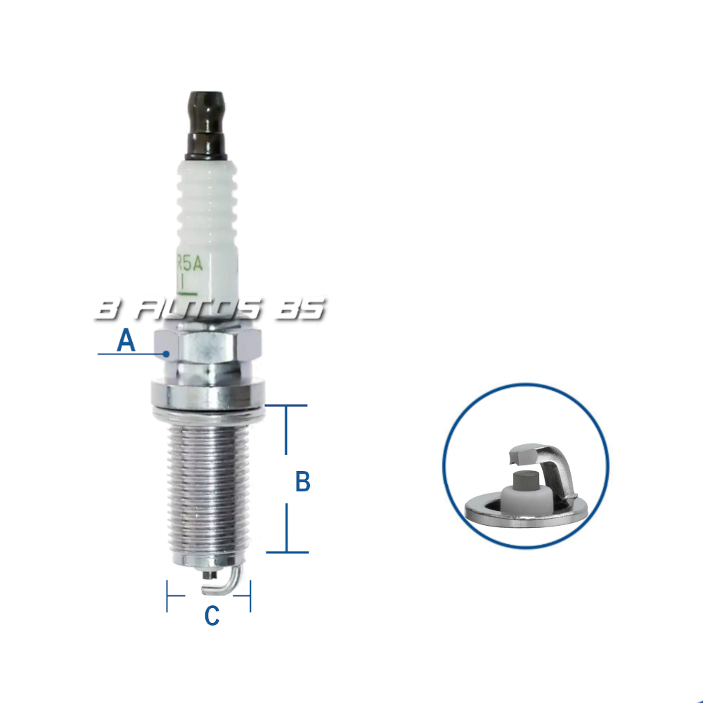 [LFR5A-11 (6376)] BUJIA NGK