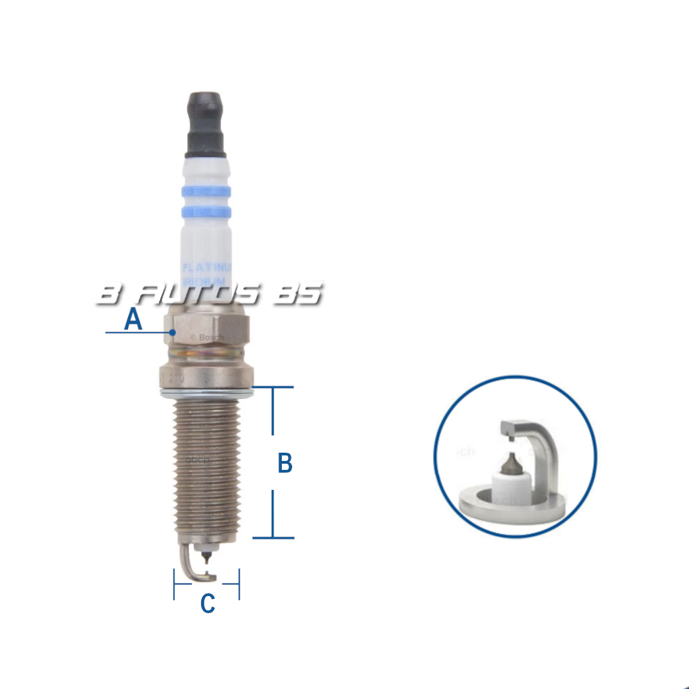 [VR8NII35U] BUJIA BOSCH IRIDIUM
