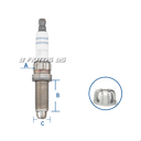 BUJIA BOSCH ZGR6STE2 BMW REF. ZGR6STE2