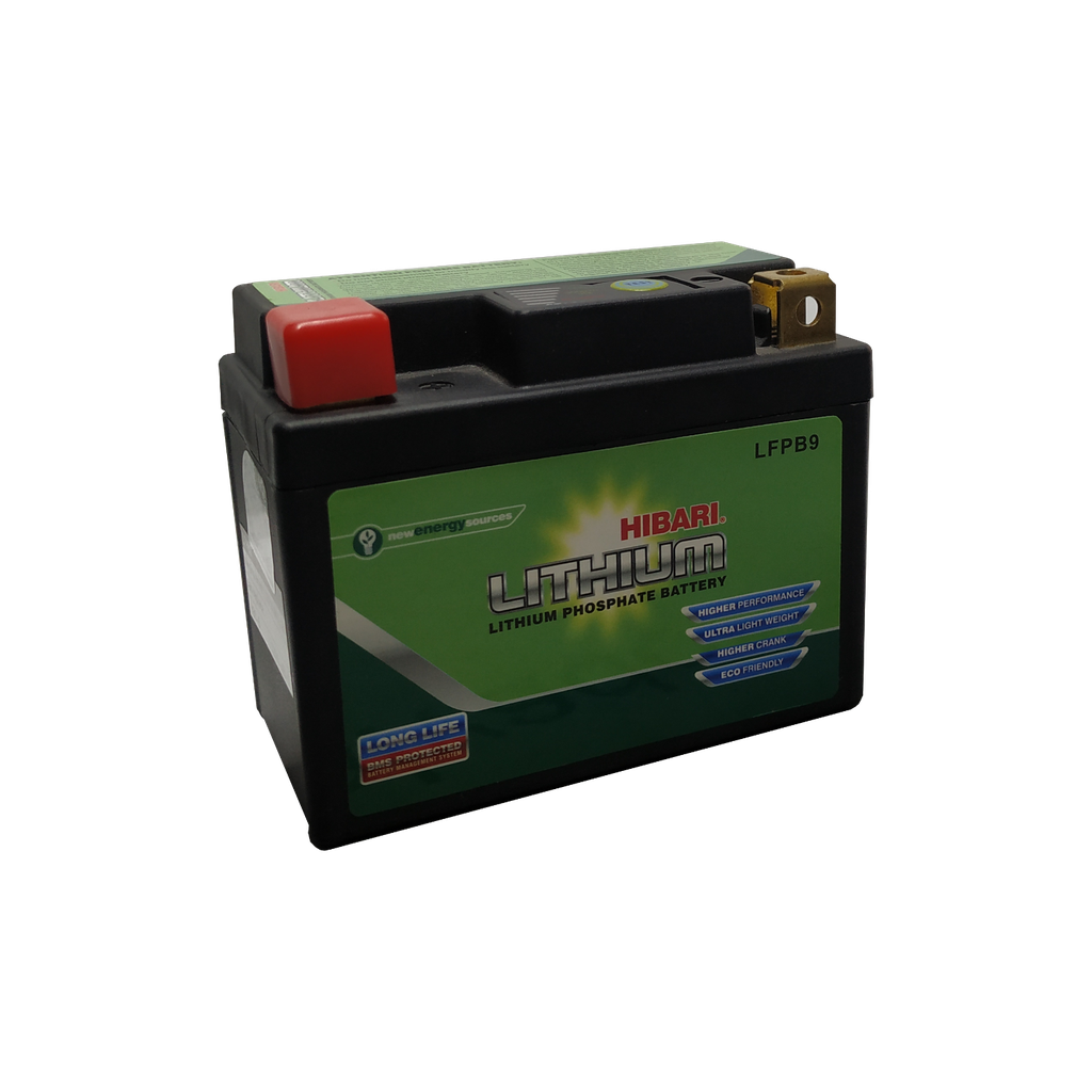 [LFPB9] BATERIA DE MOTOT EN LITIO 
