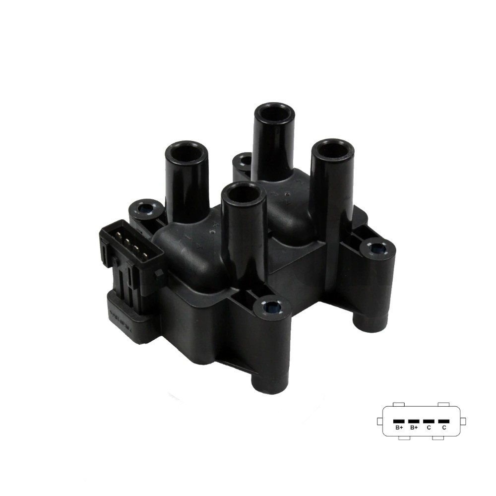 BOBINA DE ENCENDIDO CHERY VAN QQ 4 PINES