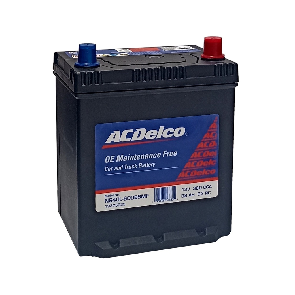 [NS40L-600] BATERIA AC-DELCO NS40L 600 ROJA REF. NS40L-600