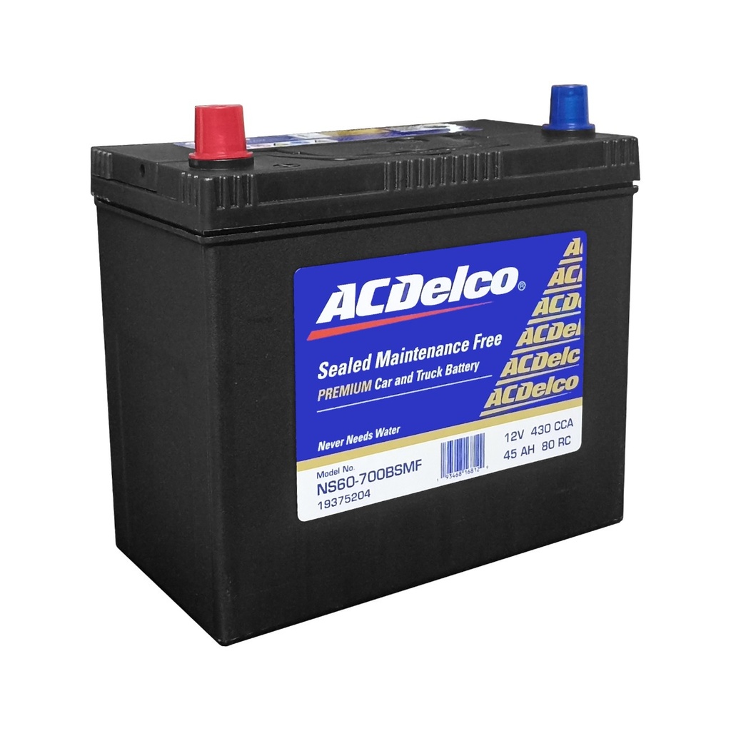 BATERIA AC-DELCO NS60-700B 