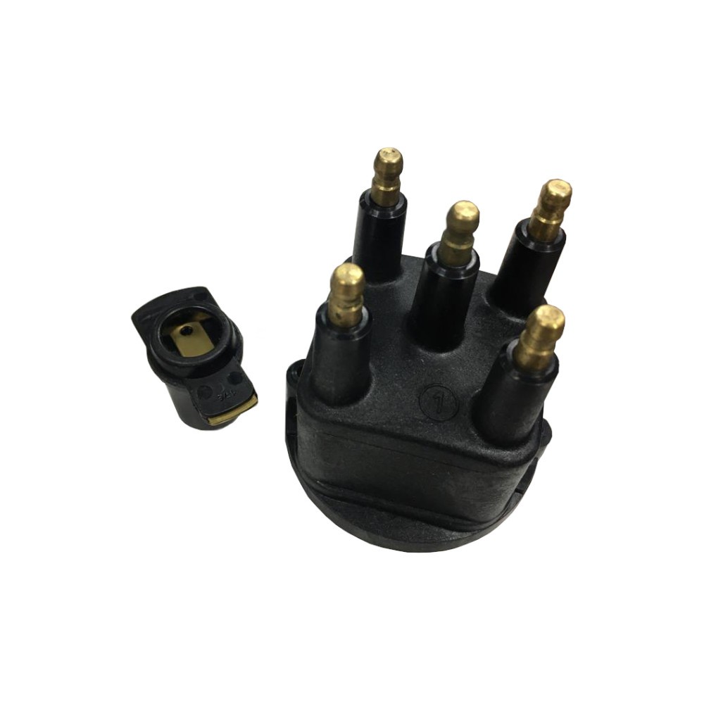 [243152] JUEGO TAPA Y ROTOR  DISTRIBUIDOR R9 R19 CLIO