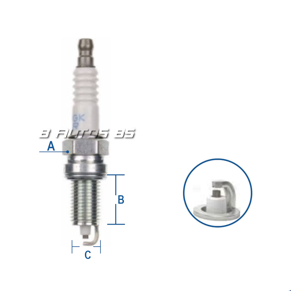 [ZKR7B-10] BUJIA NGK