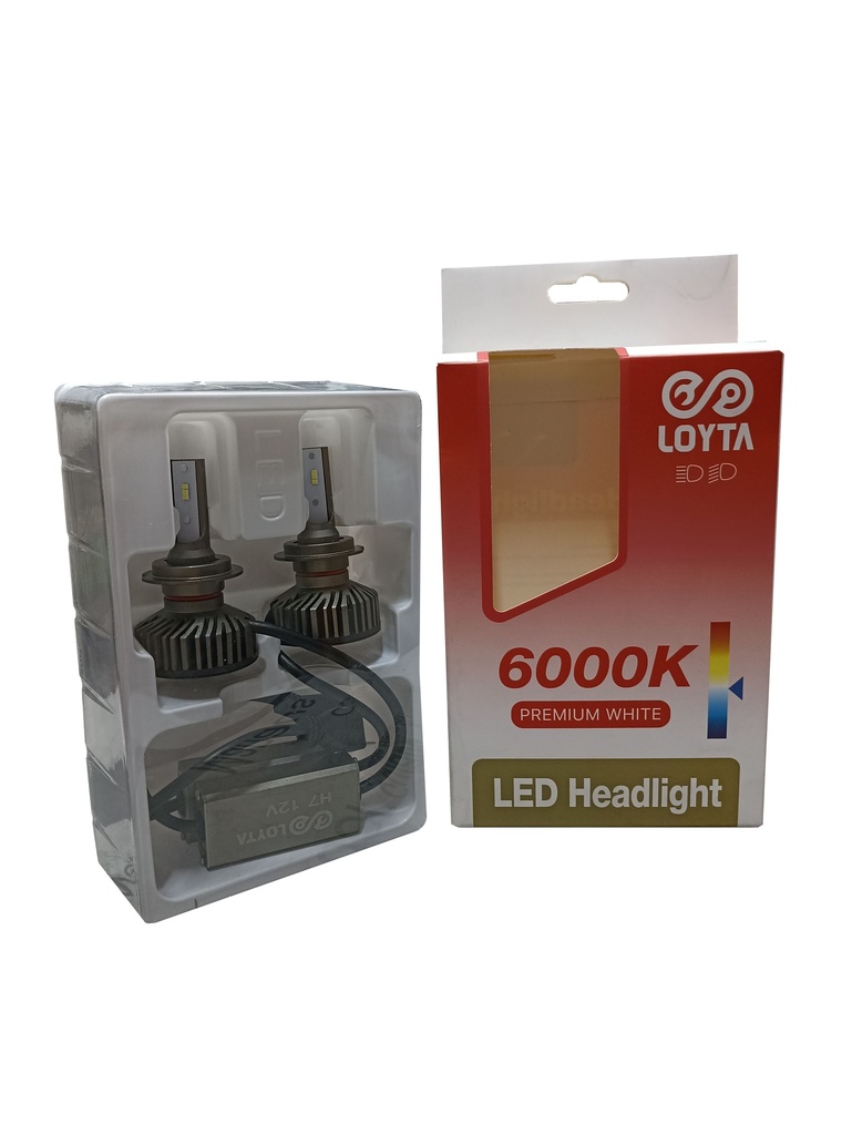 BOMBILLOS LED LOYTA H7 12V 6000K REF. LYT-H7