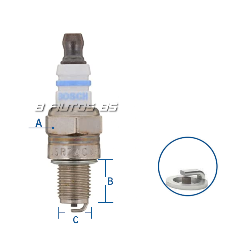 BUJIA BOSCH 0.05MM MICROMOTORES