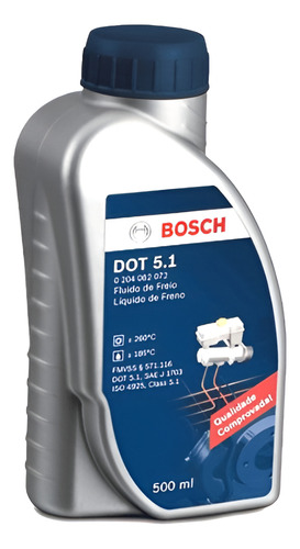 [204082072] LIQUIDO DE FRENOS BOSCH DOT 5.1 500ML