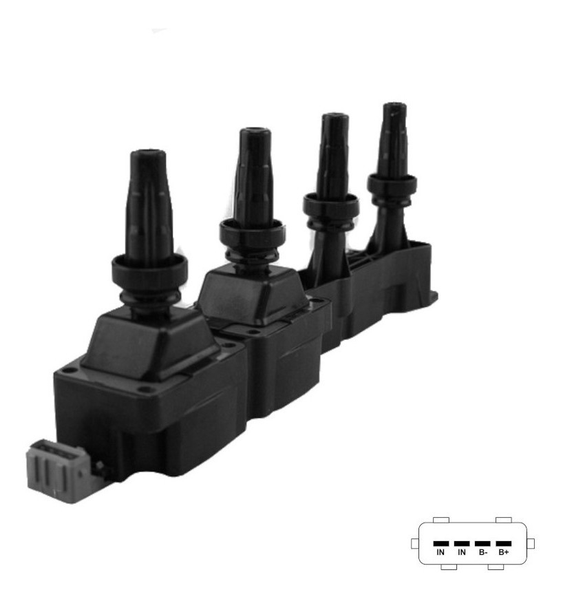 BOBINA ENCENDIDO COMPATIBLE PEUGEOT 206 LEIG017 REF. LEIG017