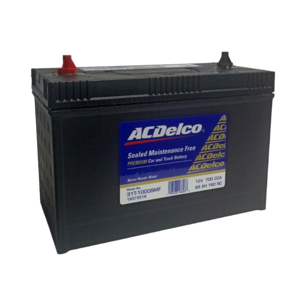 BATERIA AC-DELCO 31T 1000 DORADA REF. 19375218