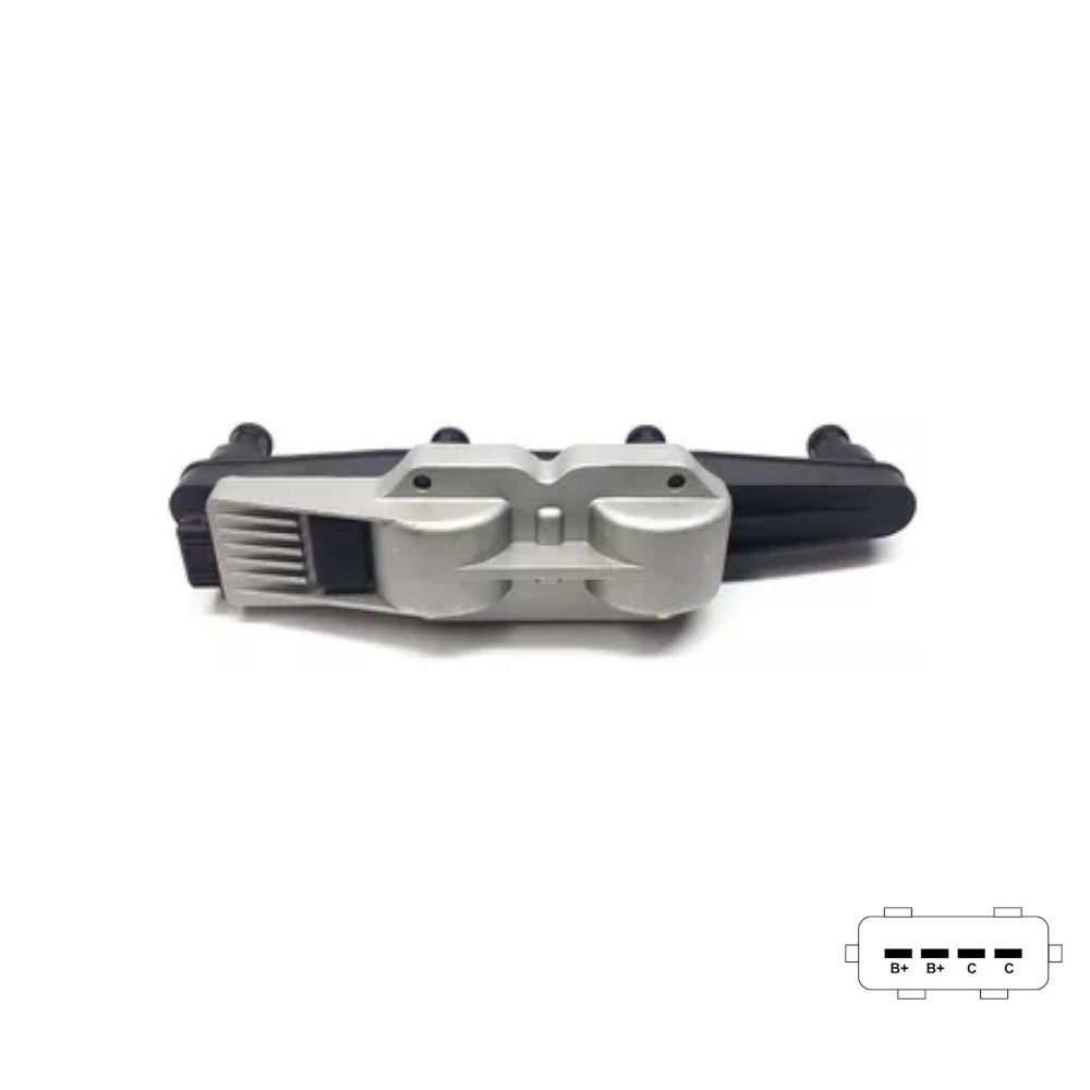 BOBINA DE ENCENDIDO INJETECH 49841 SKODA FELICIA INY REF. 49841