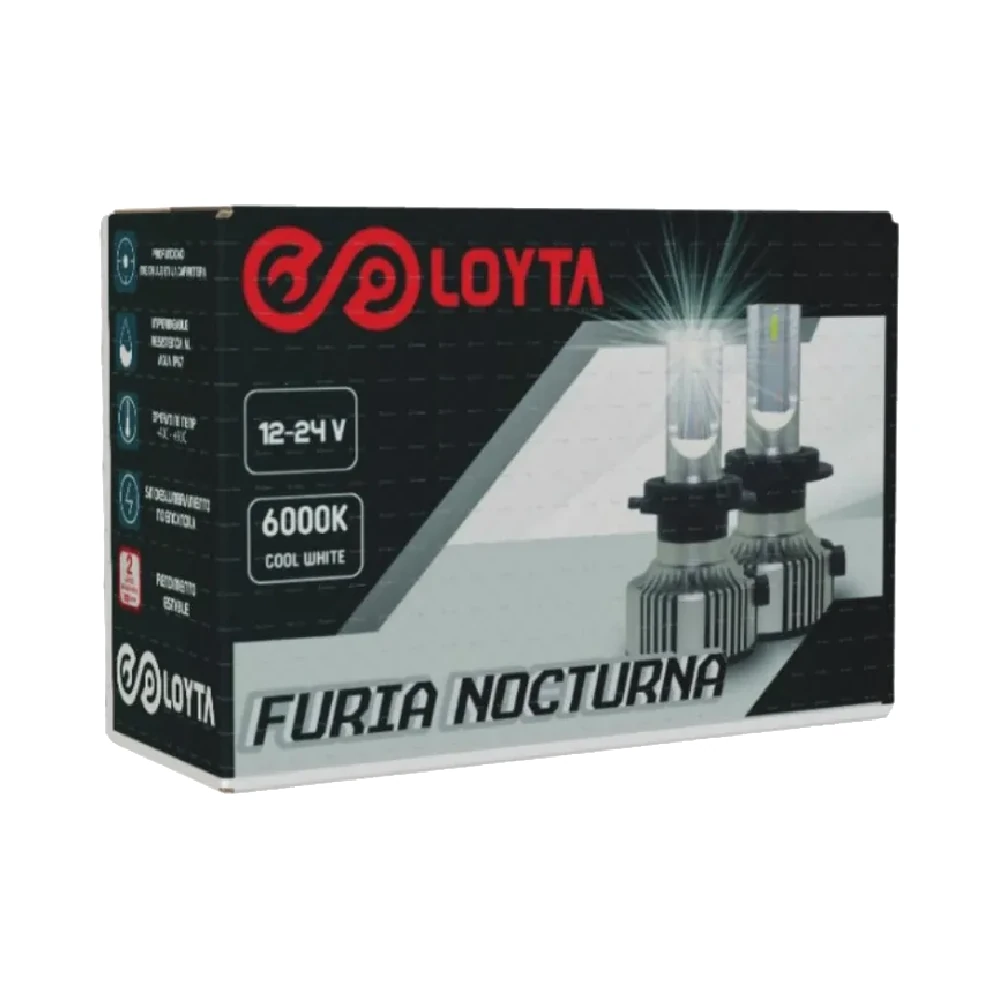 [LYT-H13-FN] BOMBILLO LED FURIA NOCTURNA H13