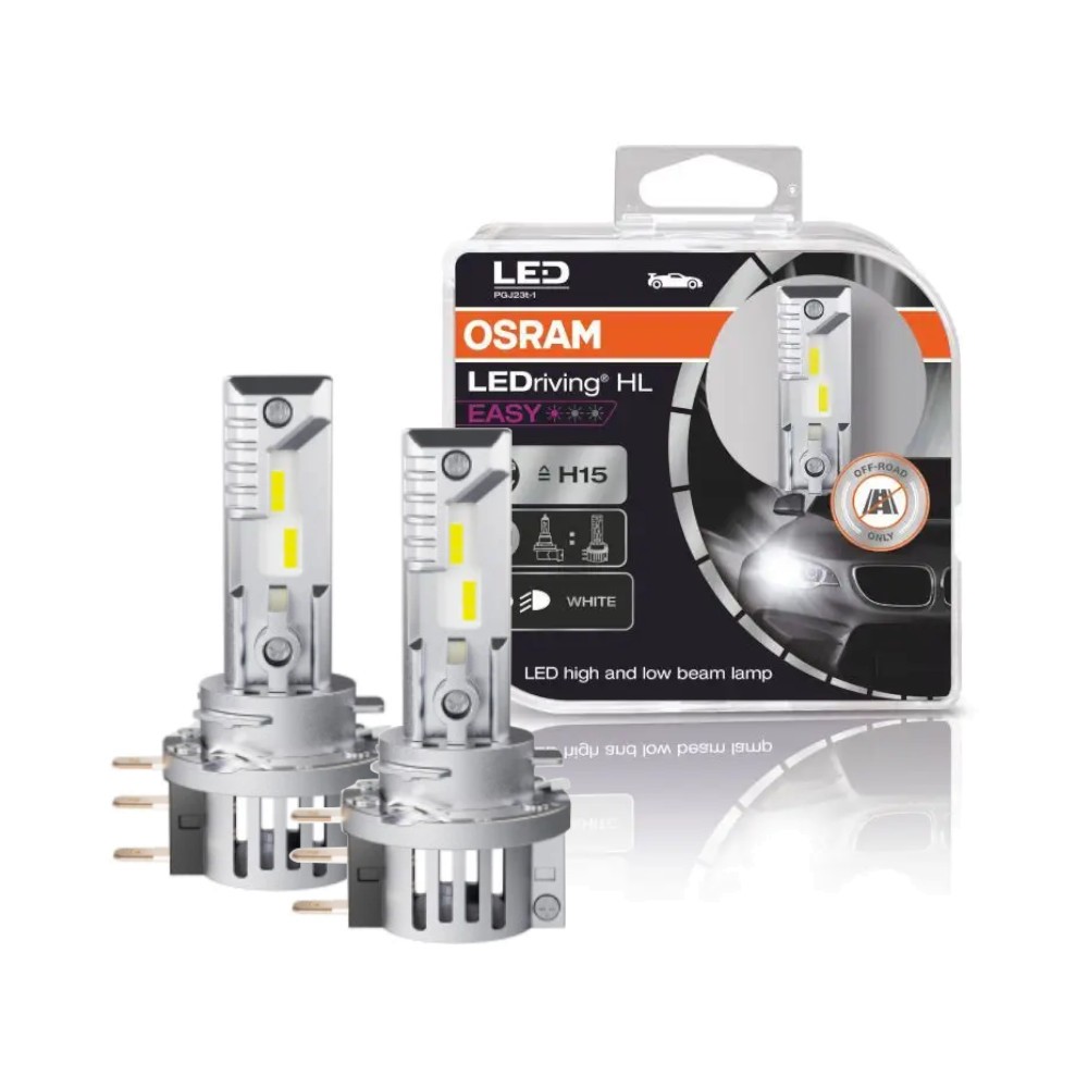 [64176DWESY] BOMBILLO OSRAM LED H15