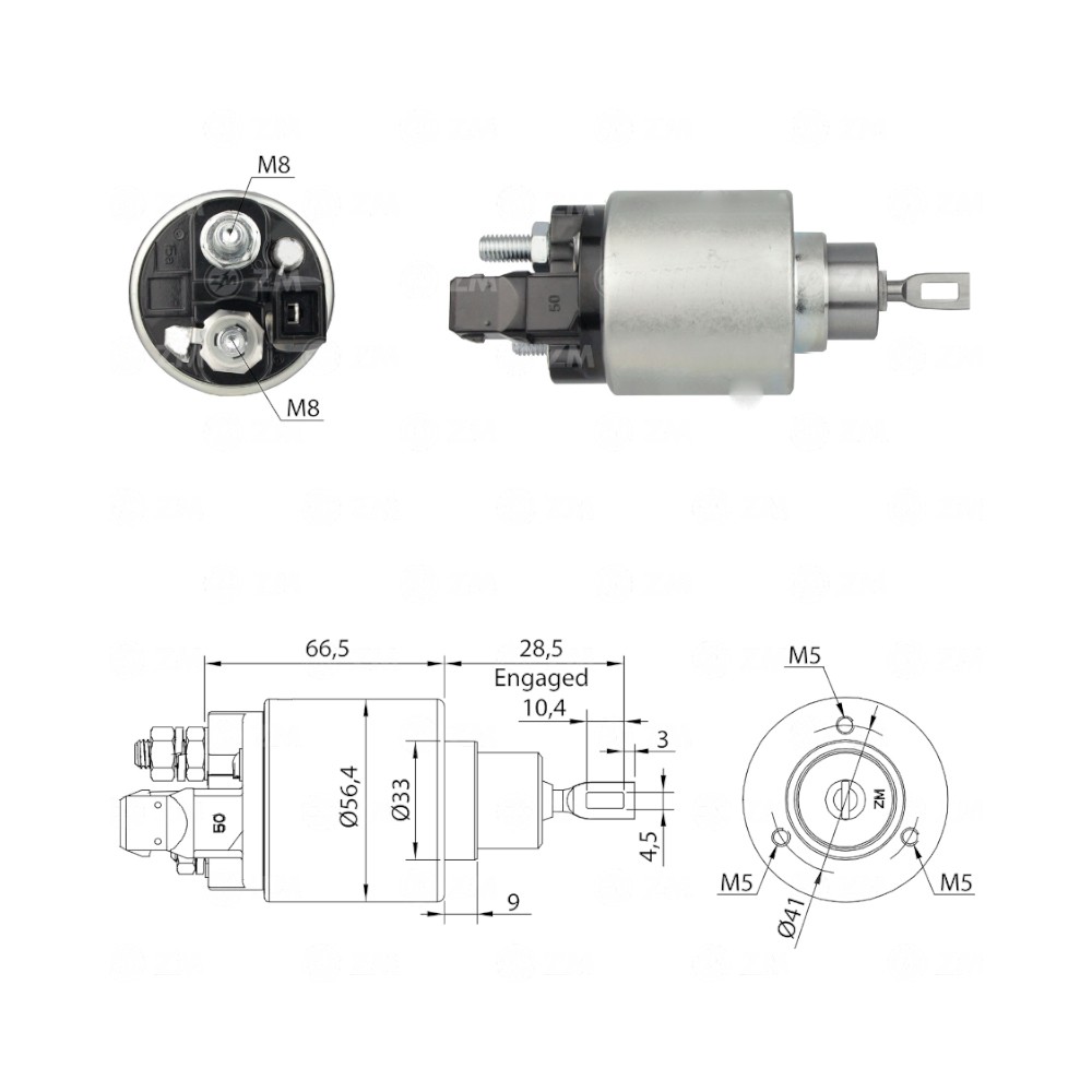 AUTOMATICO DE ARRANQUE SKODA FABIA VOLSKWAGEN