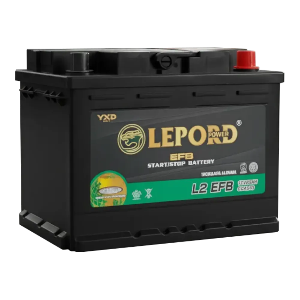 Bateria Lepord Efb Ln2 60ah Start Stop