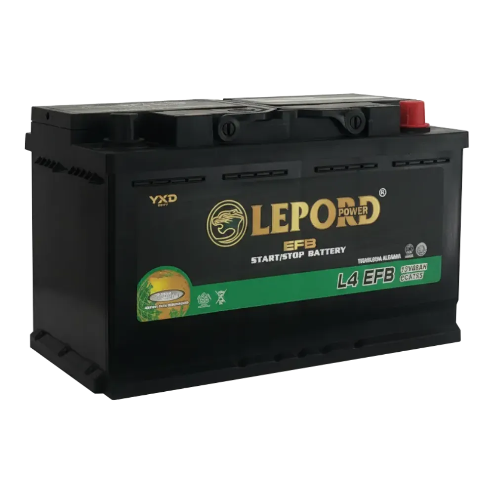 Bateria Lepord Efb Ln4 80ah Start Stop