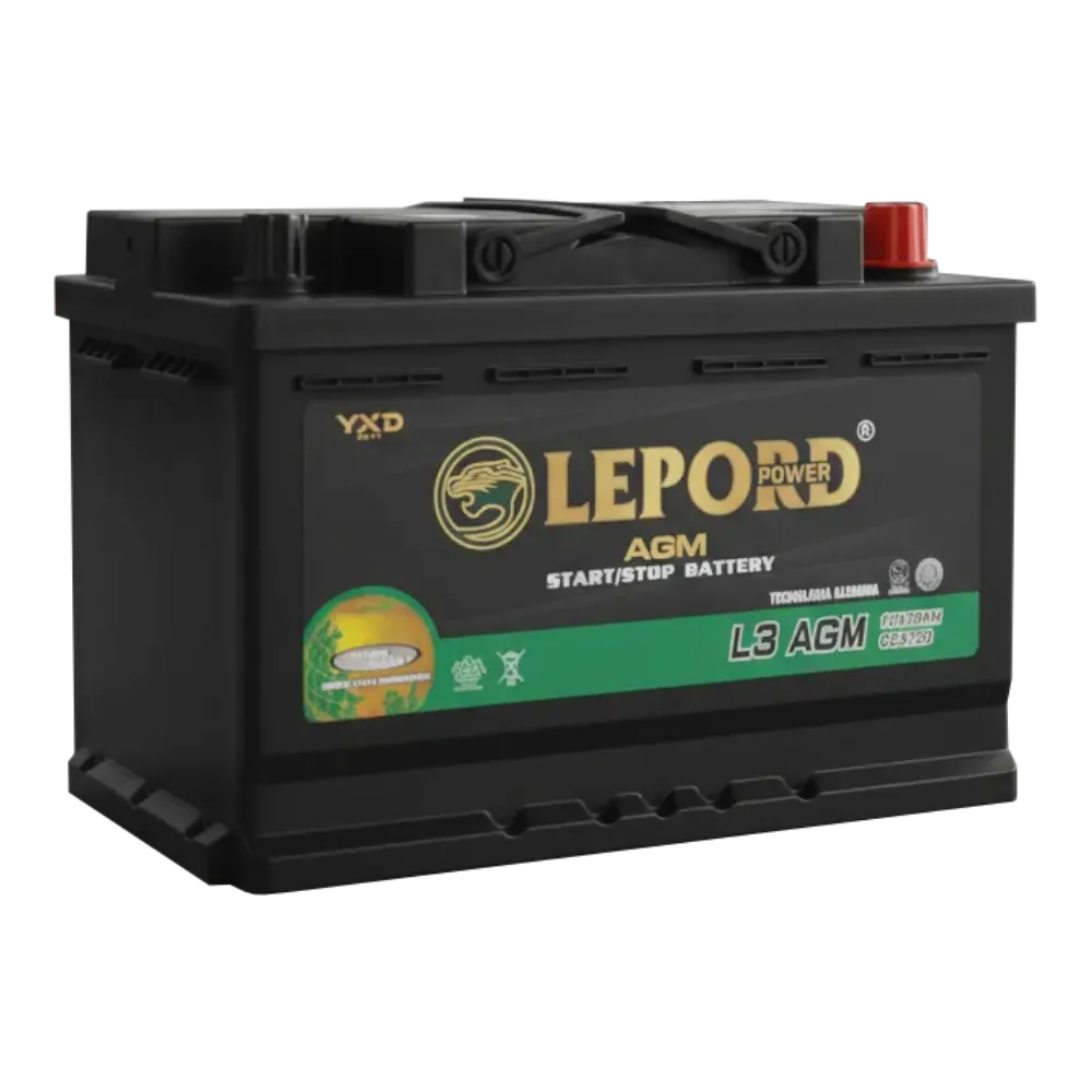Bateria Lepord Agm Ln3 70ah Start Stop