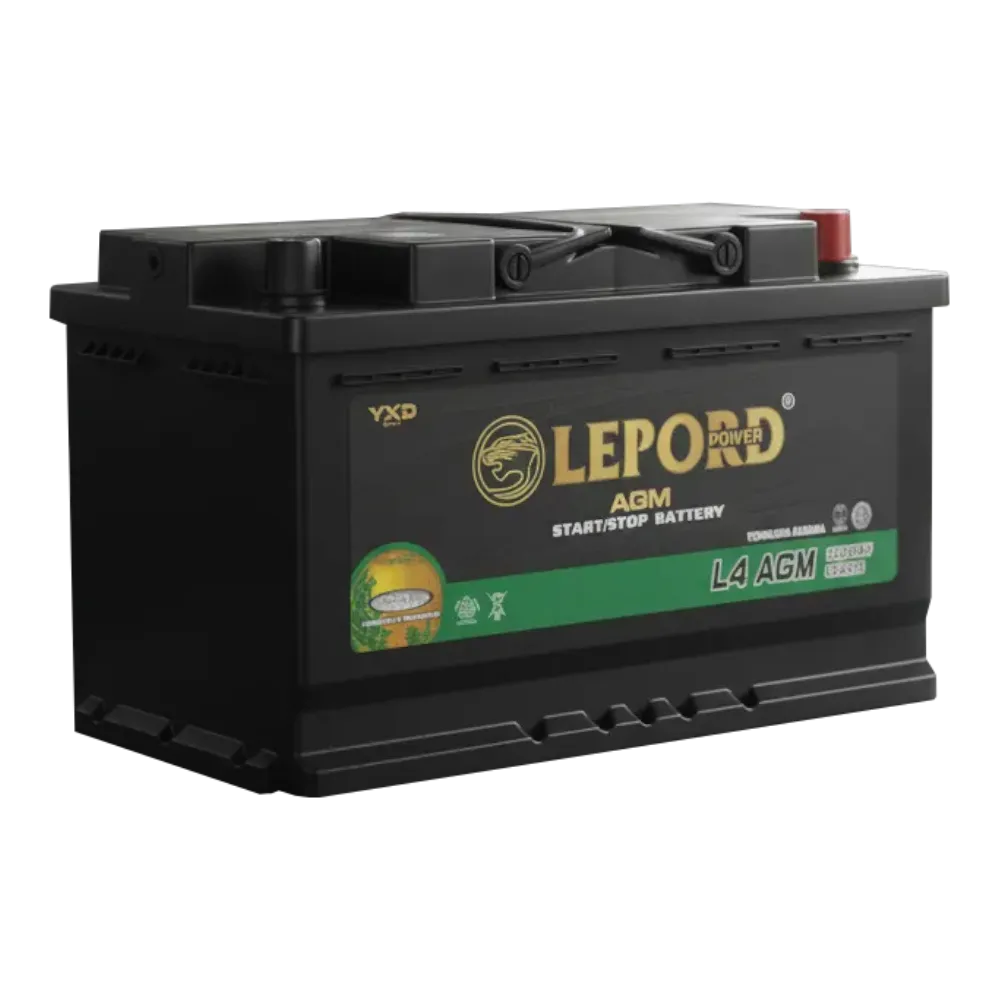 Bateria Lepord Agm Ln4 80ah Start Stop