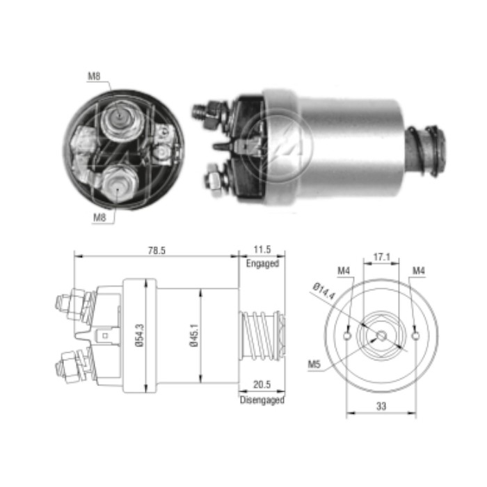 AUTOMATICO R4-6-12 DUCELLIER 2 HUECOS