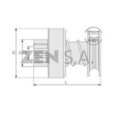 BENDIX DELCO 35 MT 12 DIENTES