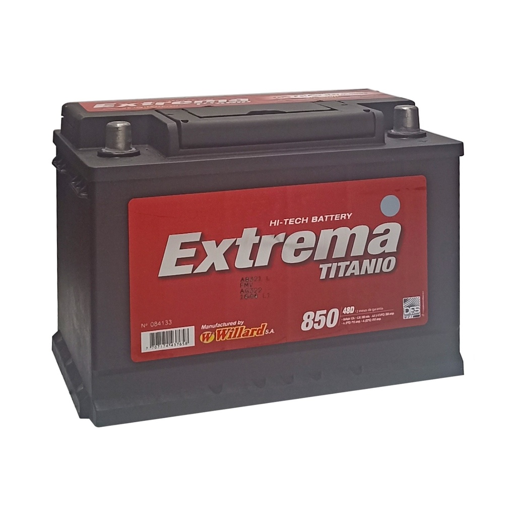 [48D-850] BATERIA EXTREMA